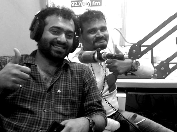 Sri Charan Pakala during a radio interview