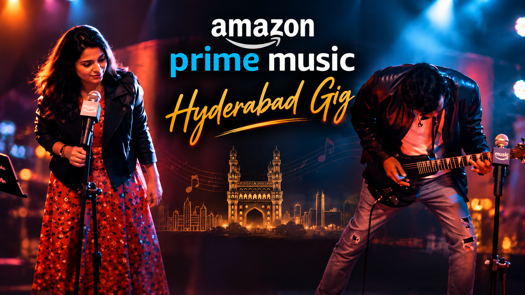 Amazon Prime Music · Hyderabad Gig — live band performance